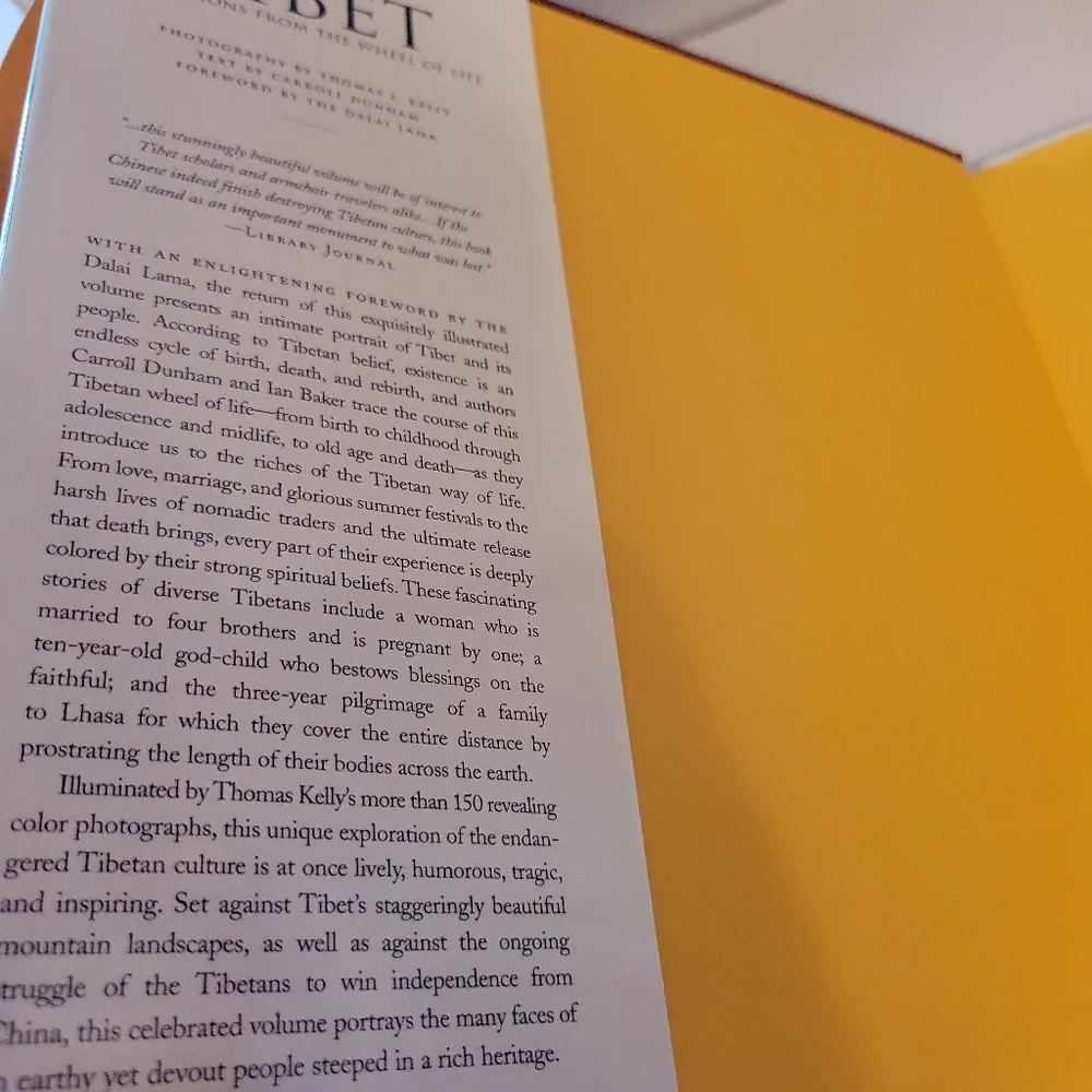 Tibet Reflections from the Wheel of Life Book